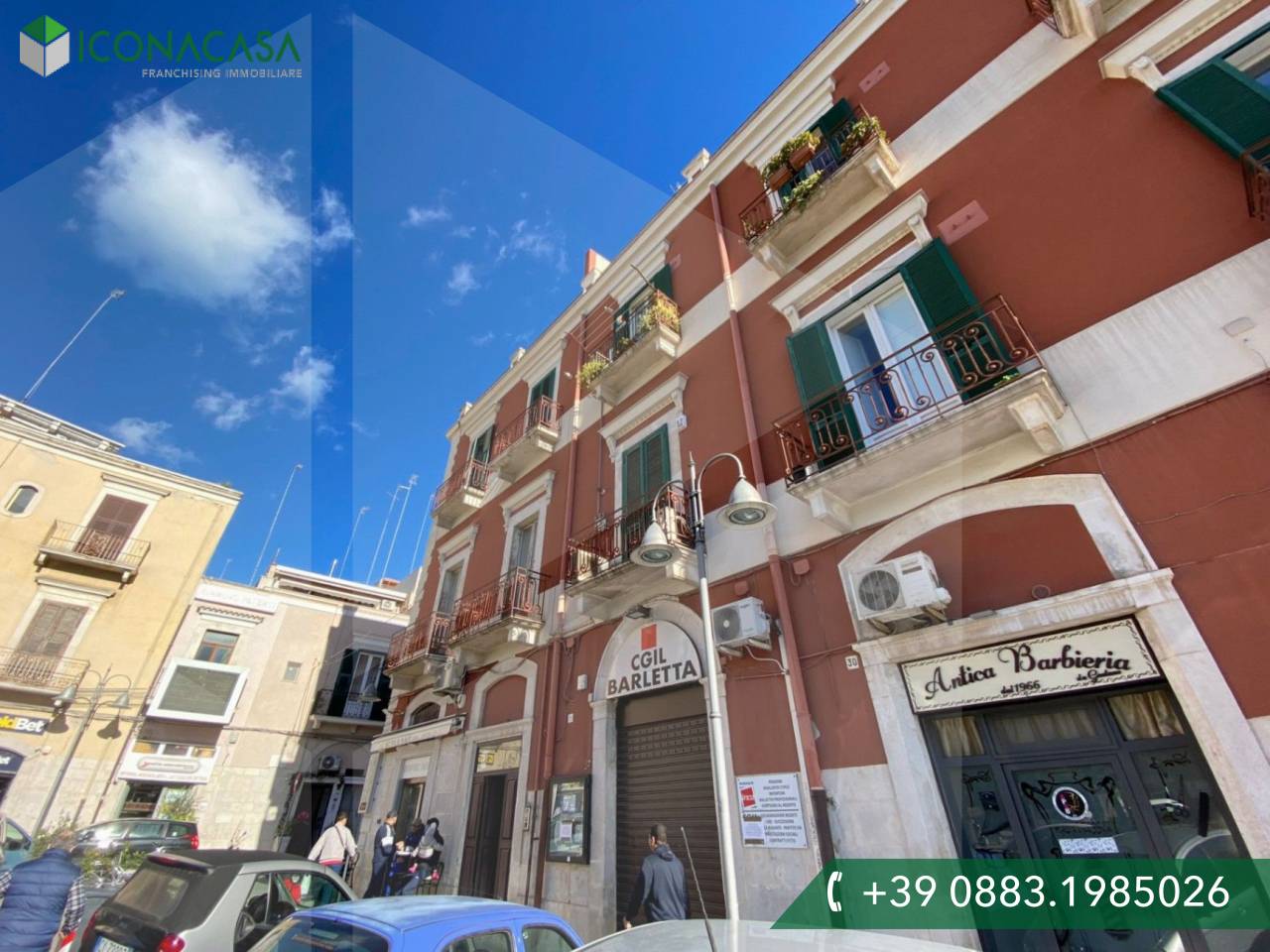 3 rooms Apartment in Barletta, Italy No. 21687