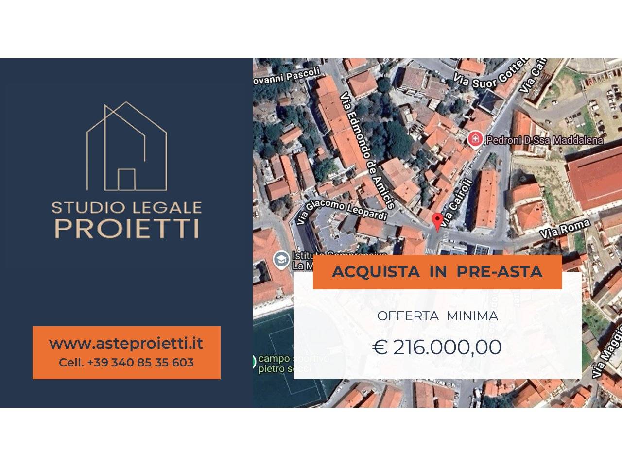 Apartamento de 1 dormitorio en La Maddalena, Italy No. 307945