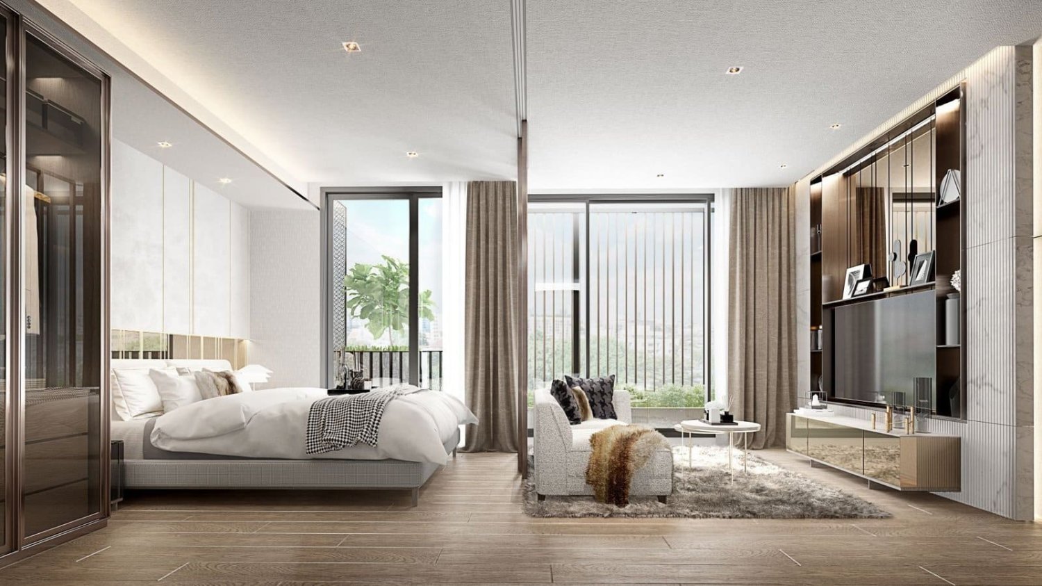 2 chambres Condo à Walden Sukhumvit 39 Bangkok, Thailand No. 28530