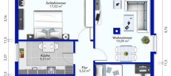 Edifício T2 em Delmenhorst, Germany N.º 36435 13