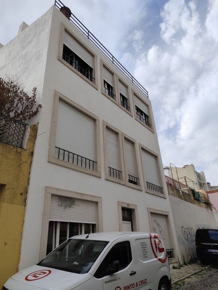 Ático de 1 dormitorio en Lisbon, Portugal No. 268840