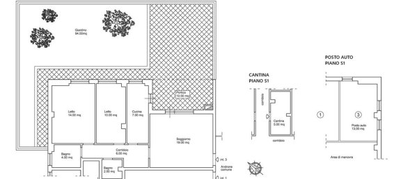 3غرفة شقة في Zagarolo, Italy رقم 9642 32