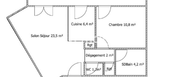 1 bedroom Apartment in Mont-Saint-Aignan, France No. 354577 4