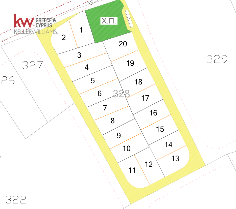 Terra em Oroklini, Cyprus 286 m² N.º 181289
