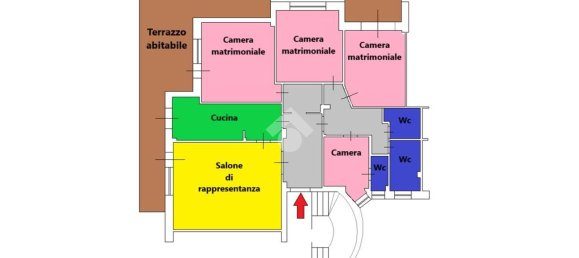 5 bedrooms Apartment in Rome, Italy No. 340862 15