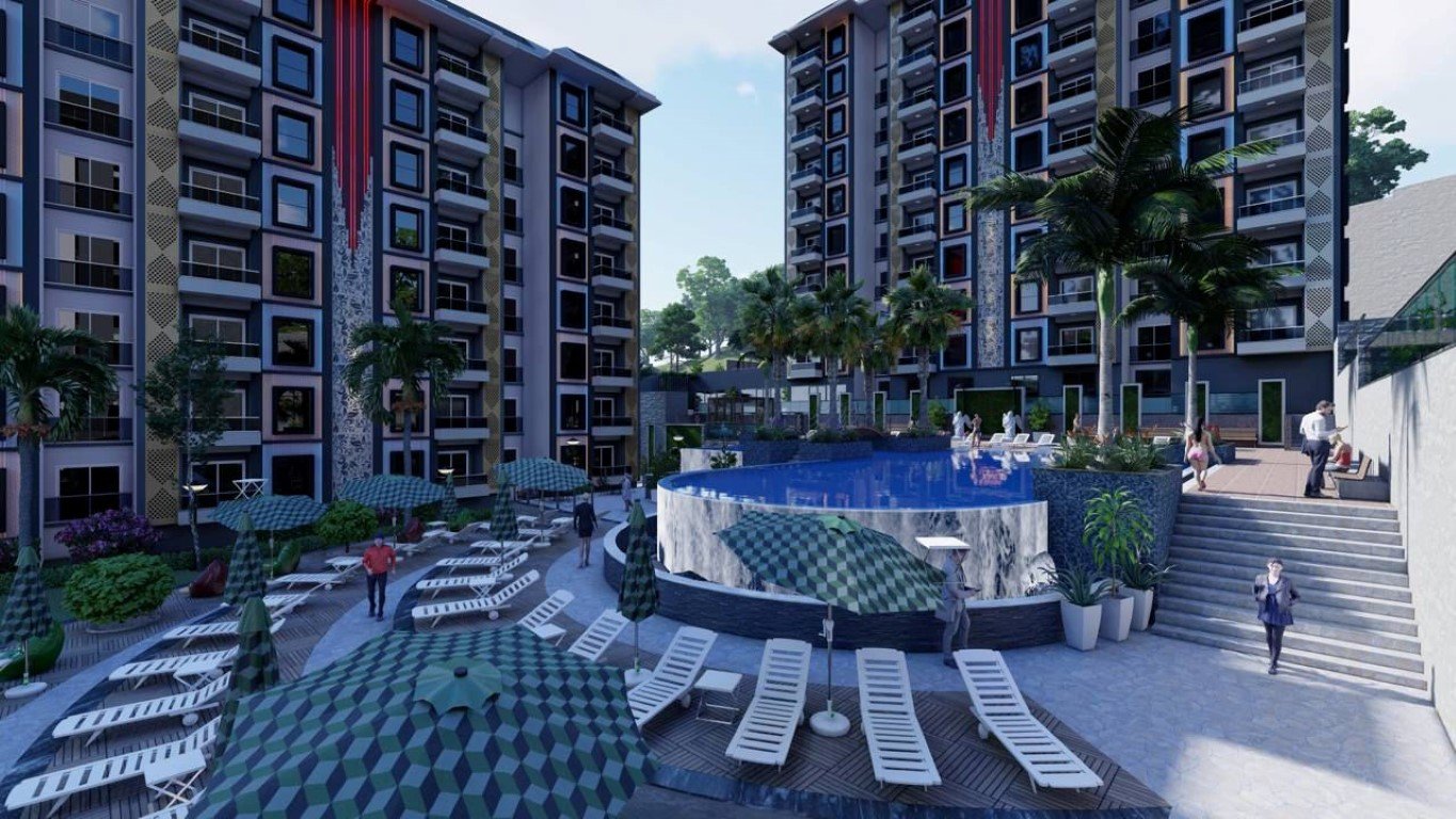 Wohnung 2+1 in Alanya, Turkey, Nr. 15613