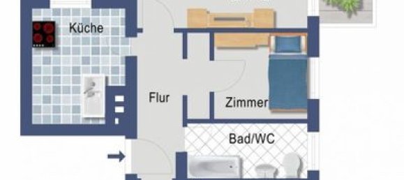 3-Zimmer Wohnung in Reinickendorf, Germany, Nr. 21137 2