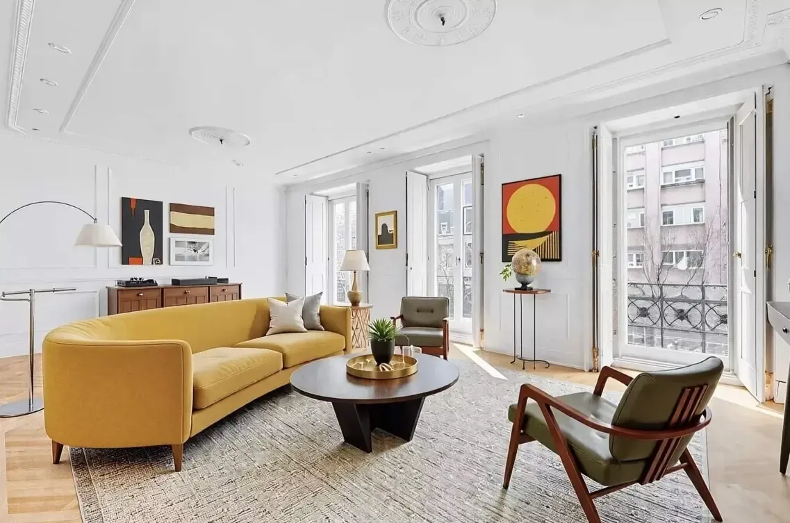 Квартира с 4 спальнями в Мадрид, Испания № 155105