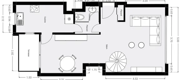 3 Schlafzimmer Doppelhaus in Paris, France, Nr. 175598 17