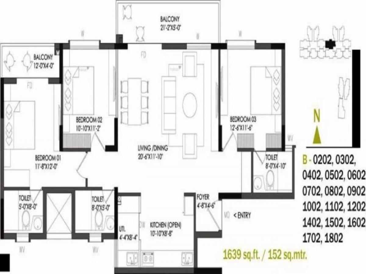 3 bedrooms House in Bangalore, India No. 44737