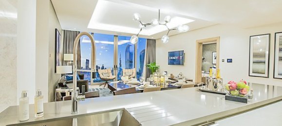 Пентхаус с 4 спальнями в THE STERLING, Бизнес-Бэй, ОАЭ № 59094 4