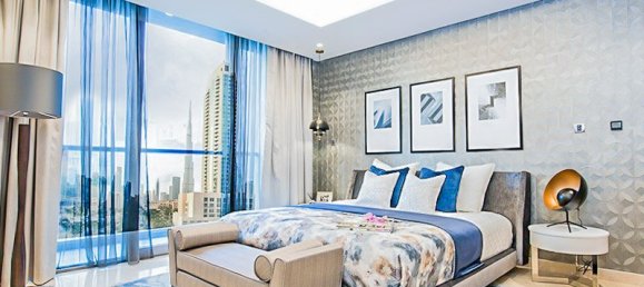 Пентхаус с 4 спальнями в THE STERLING, Бизнес-Бэй, ОАЭ № 59094 6