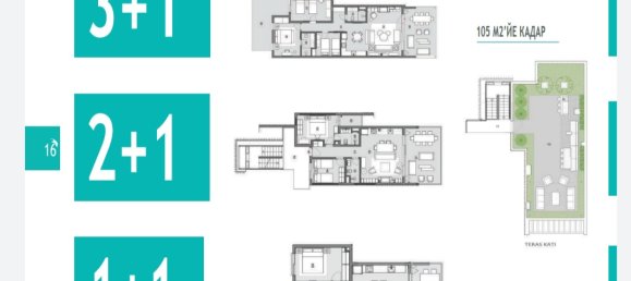 Apartment 3+1 in Bodrum, Turkey No. 4959 9