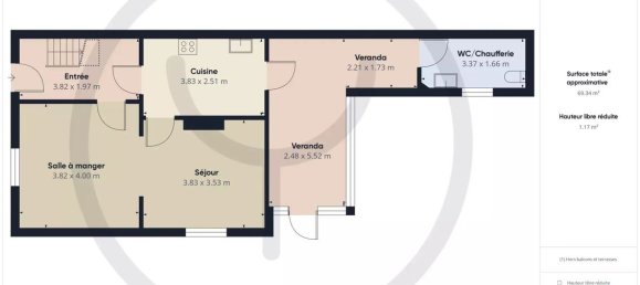 2 Schlafzimmer Stadthaus in Aube, France, Nr. 275114 5