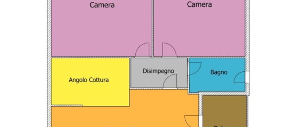 2 غرف نوم شقة في Giugliano in Campania, Italy رقم 325207 21