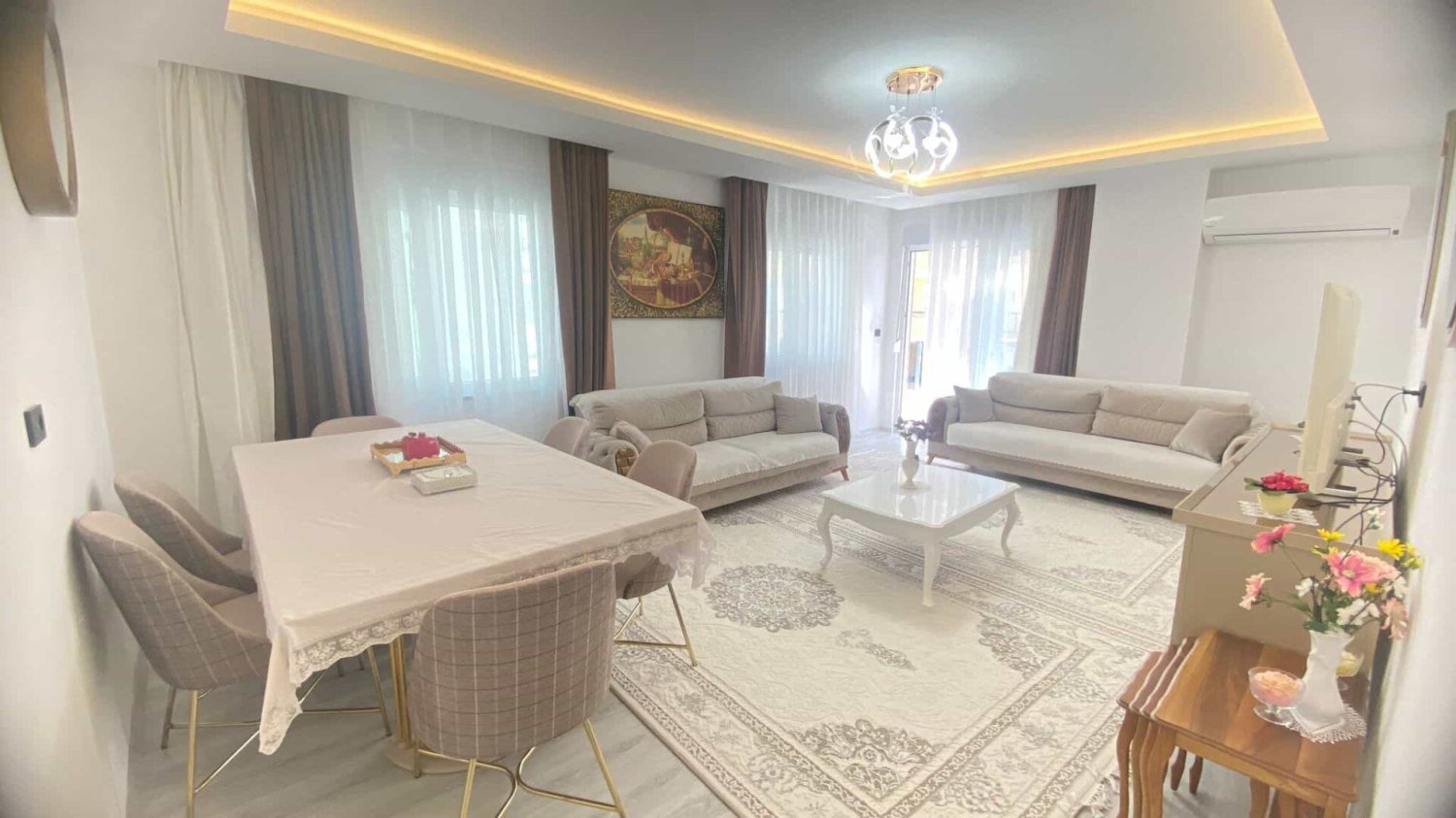 Penthouse 4+1 in Alanya, Turkey No. 27691