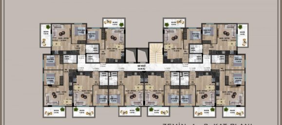 2 rooms Apartment in Konakli, Turkey No. 29936 4