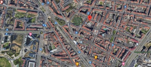 2 rooms Apartment in Turin, Italy No. 48530 4