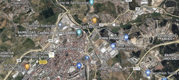 Terreno em Torres Vedras, Portugal 357 m² N.º 74414 11