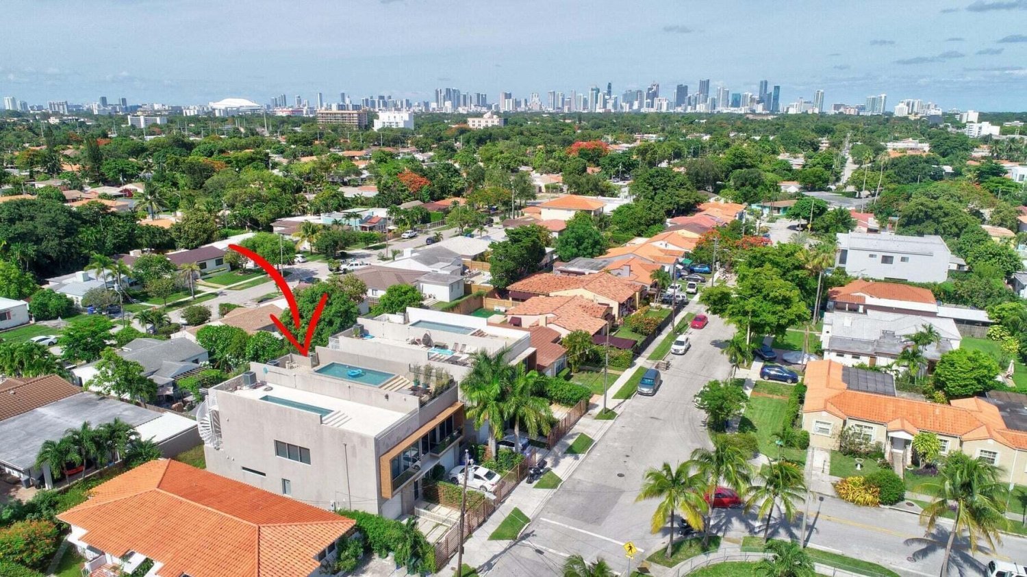3 Schlafzimmer Doppelhaus in Miami, USA, Nr. 613661