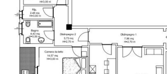 3-Zimmer Wohnung in Bergamo, Italy, Nr. 4912 21