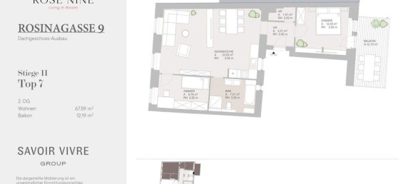 Apartamento de 3 habitaciónes en Rudolfsheim-Funfhaus, Austria No. 241225 10