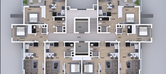 Wohnung 1+1 in Gazipasa, Turkey, Nr. 31268 24