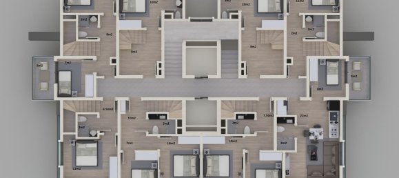 Wohnung 1+1 in Gazipasa, Turkey, Nr. 31268 25