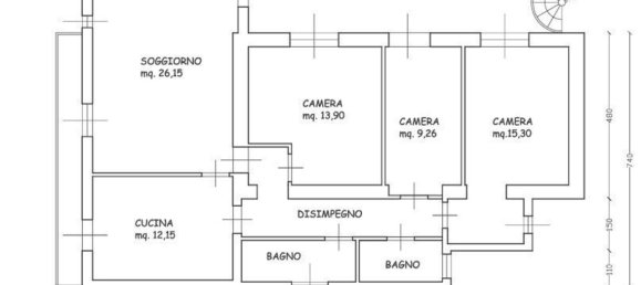 5 bedrooms Apartment in Monsummano Terme, Italy No. 357375 20