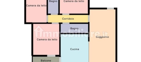 3 غرف نوم شقة في Carpi, Italy رقم 105407 10