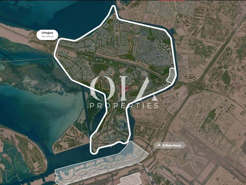 Terreno en Yas Island, UAE 3589 m² No. 17264