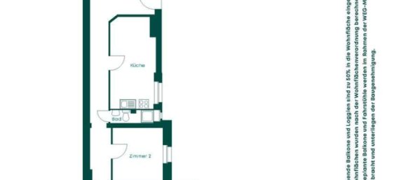 2-Zimmer Wohnung in Charlottenburg, Germany, Nr. 21449 11