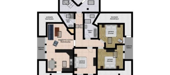 4 rooms Apartment in Trentino-Alto Adige, Italy No. 276158 28