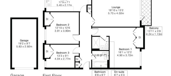 3 Schlafzimmer Wohnung in New Barnet, United Kingdom, Nr. 6500 23