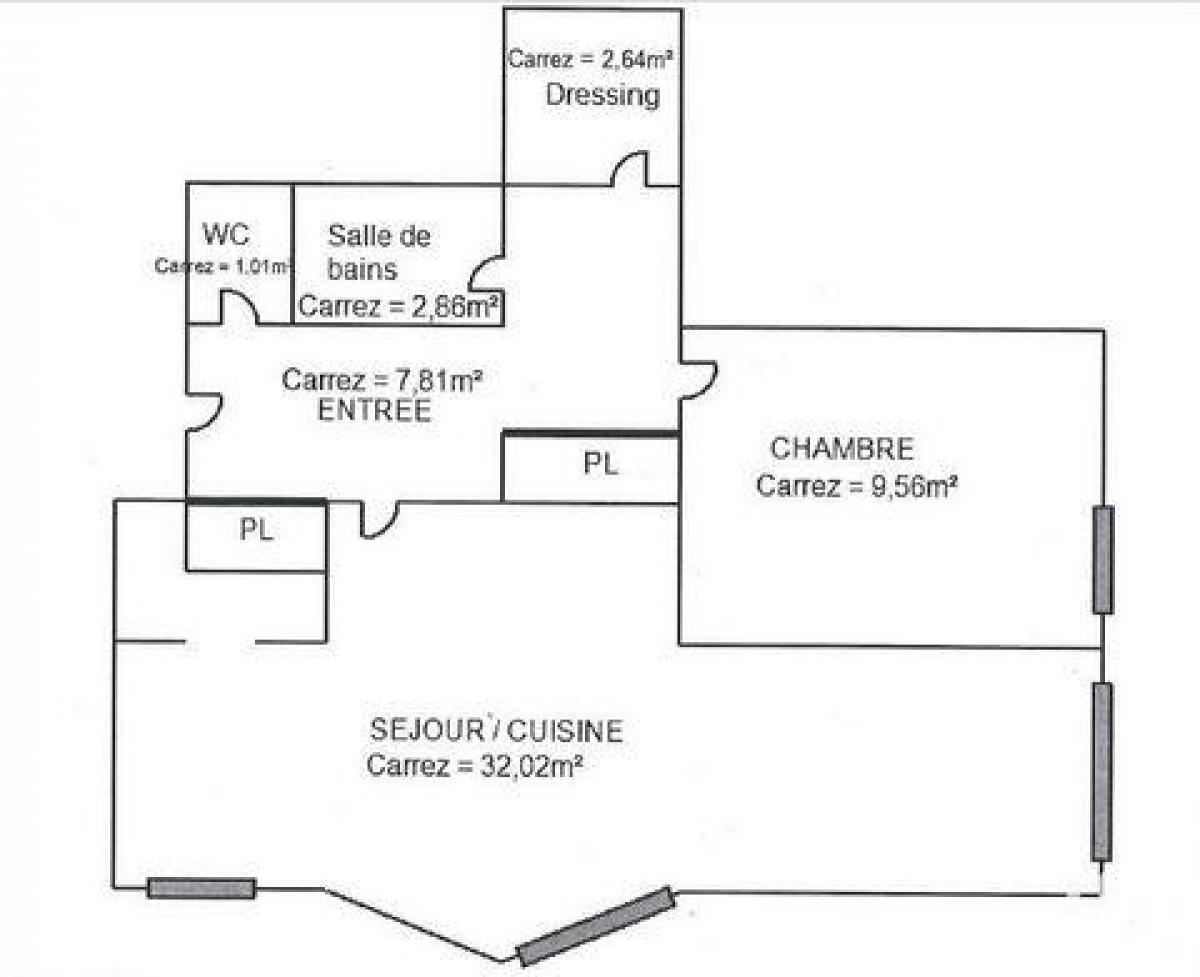 استوديو في الكوندو في Grigny, France رقم 35587