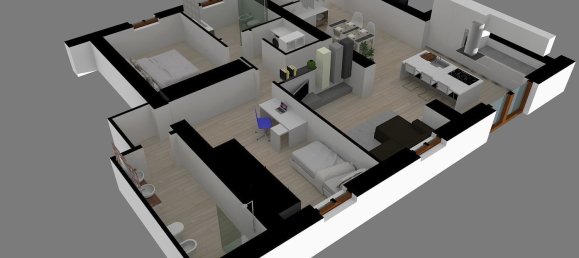 Apartamento de 3 divisões em Seregno, Italy N.º 47065 38