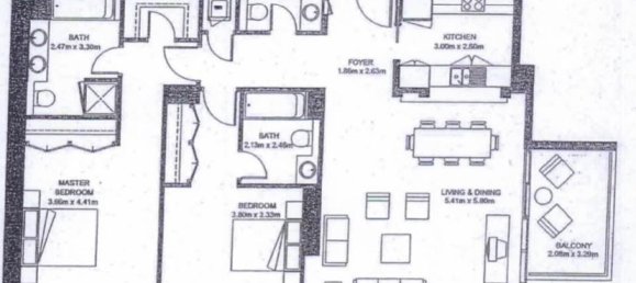 2 bedrooms Apartment in Downtown Dubai (Downtown Burj Dubai), UAE No. 3781 13