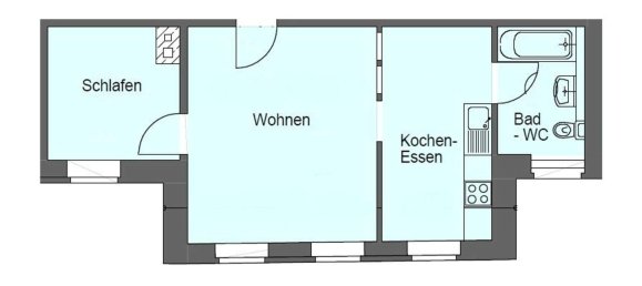 2-salle Appartement à Erfurt, Germany No. 353674 11