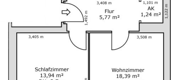 Квартира с 2 комнатами в Шёнеберг, Германия № 12876 9