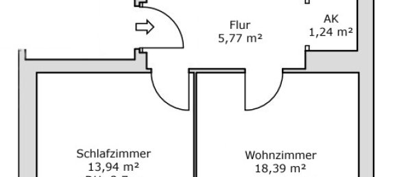 Квартира с 2 комнатами в Шёнеберг, Германия № 12876 8