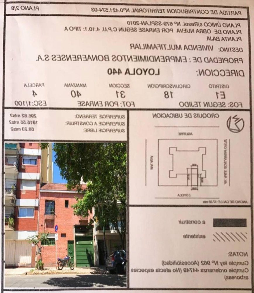  Land in Buenos Aires, Argentina No. 116456