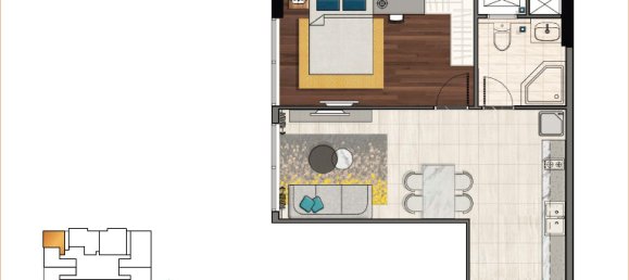 1 bedroom Condo in District 7, Vietnam No. 13403 3