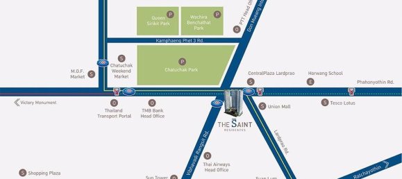 3 bedrooms Condo in Chatuchak, Thailand No. 7747 10