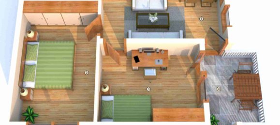 Apartamento T2 em Calw, Germany N.º 54129 13