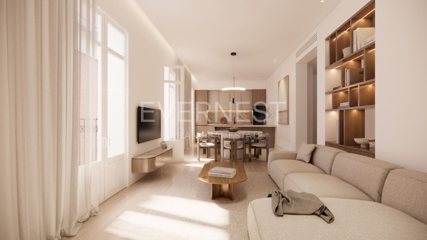 3 غرف نوم شقة في Madrid, Spain رقم 141974