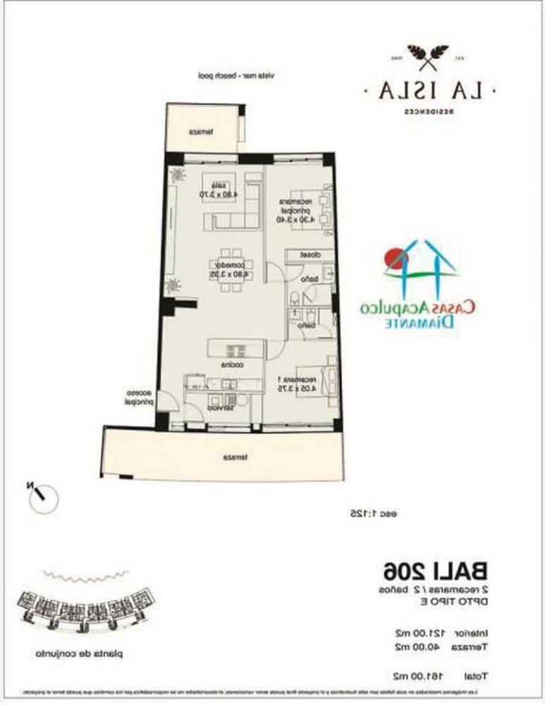 2 chambres Appartement à Guerrero, Mexico No. 150122