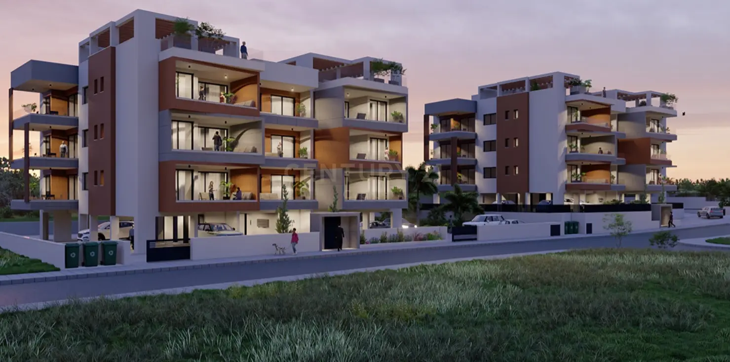 Квартира с 1 спальней в Гермасойя, Кипр № 3612