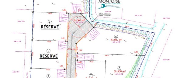  قطعة أرض في Notre-Dame-de-Monts, France 602متر مربع رقم 288679 2