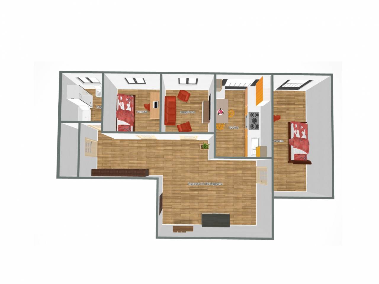 5-salle Appartement à Naples, Italy No. 26514