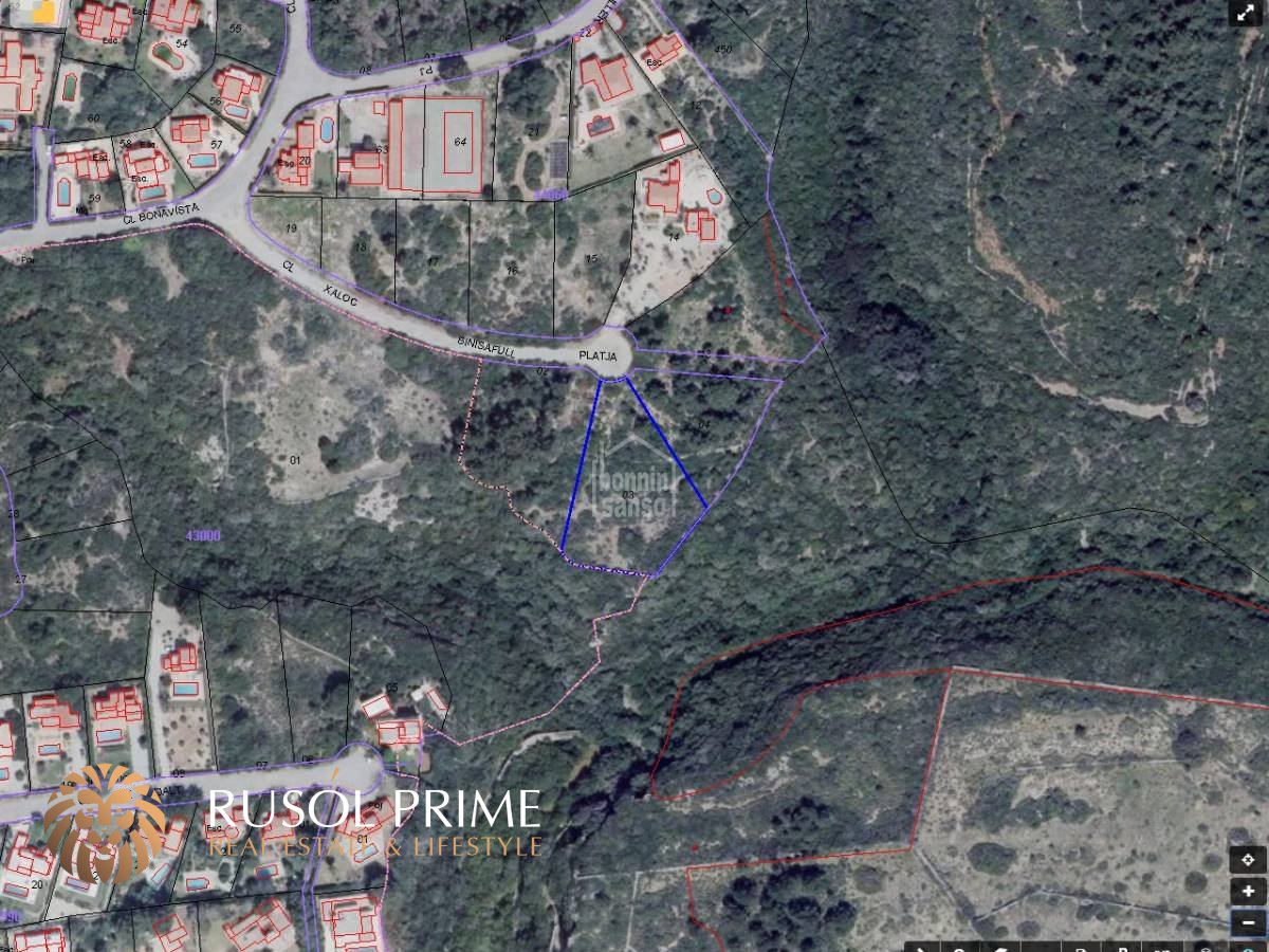  قطعة أرض في Sant Lluis, Spain 2700متر مربع رقم 2034